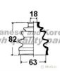 SUZUK 4411886041 Bellow Set, drive shaft